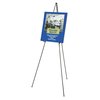 Quartet Full Size Instant Easel, 62-3/8" Maximum Height, Steel, Black 29E